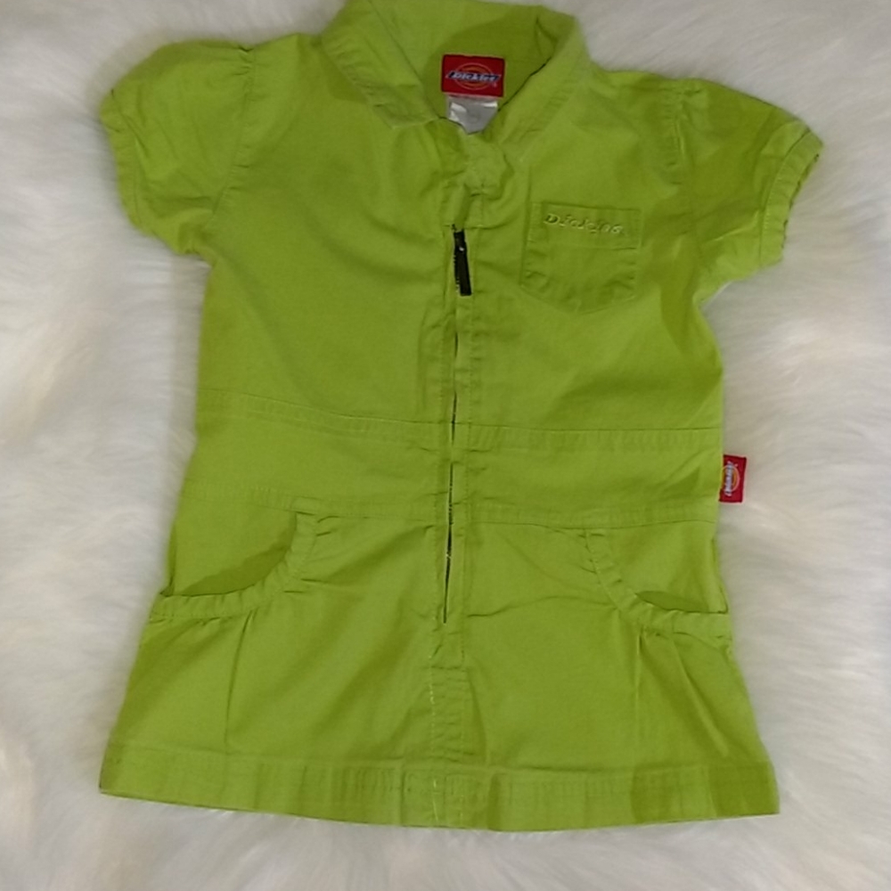 Dickies  6/9m dress and bloomer